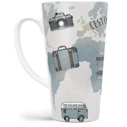 Fotohrnček latte veľký - originálny darček - Travel